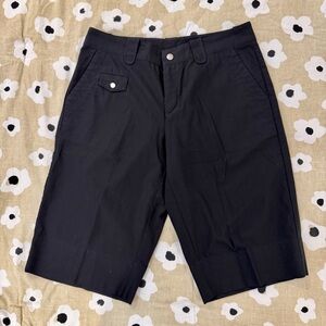 Bogner Black Golf Bermuda Shorts US 8 EU 38 Cotton Blend Stretch